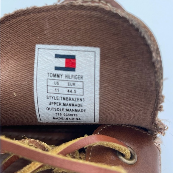 Tommy Hilfiger Men’s Brown Loafers size 11 - Picture 8 of 8